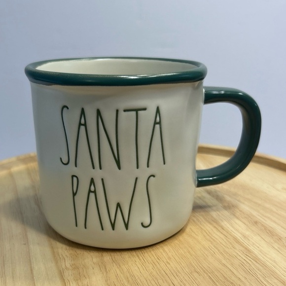 Rae Dunn Other - Rae Dunn Santa Paws Christmas Mug Artisan Collection By Magenta Gift Pet Love